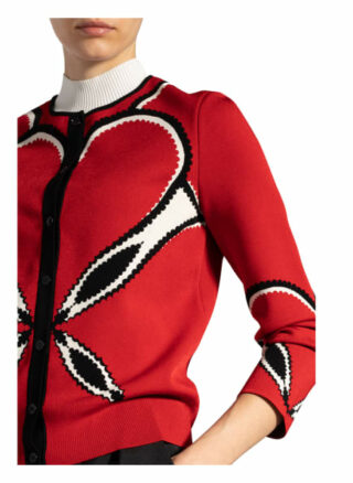 Alexander Mcqueen Strickjacke rot
