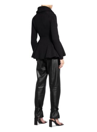 Alexander Mcqueen Strickjacke schwarz