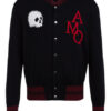 Alexander Mcqueen Strickjacke schwarz