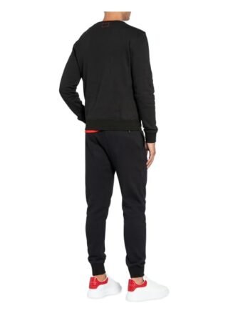 alexander mcqueen Sweatshirt Herren, Schwarz
