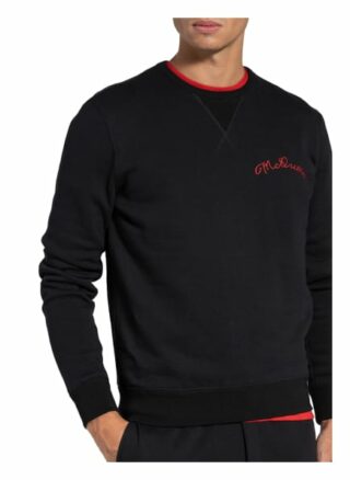 alexander mcqueen Sweatshirt Herren, Schwarz