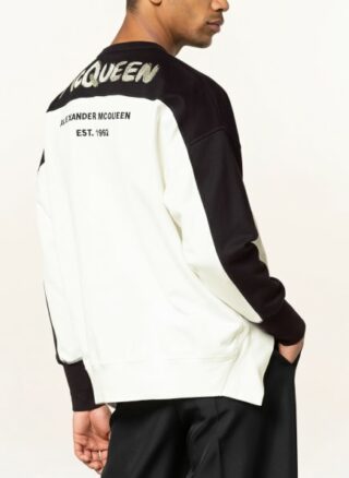 alexander mcqueen Sweatshirt Herren, Schwarz