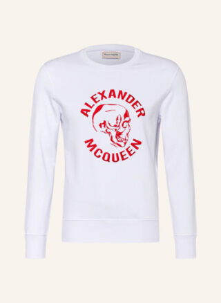 alexander mcqueen Sweatshirt Herren, Weiß
