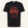 alexander mcqueen T-Shirt Herren, Schwarz