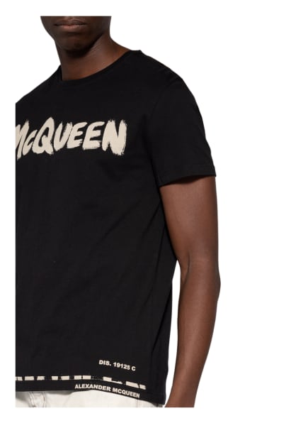 alexander mcqueen T-Shirt Herren, Schwarz alexander mcqueen T-Shirt Herren, Schwarz