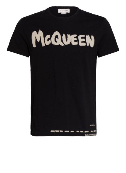 alexander mcqueen T-Shirt Herren, Schwarz alexander mcqueen T-Shirt Herren, Schwarz