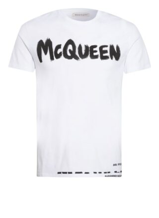 alexander mcqueen T-Shirt Herren, Weiß