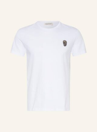 alexander mcqueen T-Shirt Herren, Weiß