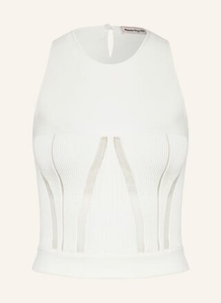 Alexander Mcqueen Top beige