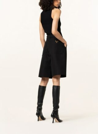 Alexander Mcqueen Top schwarz