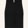 Alexander Mcqueen Top schwarz