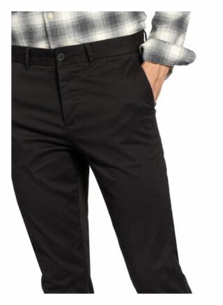 All Saints Chino Park Skinny Fit schwarz