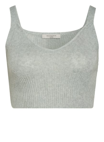 All Saints Cropped-Top Leanne Aus Strick gruen All Saints Cropped-Top Leanne Aus Strick gruen