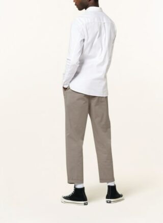 All Saints Hemd Hawthrone Stretch Fit weiss