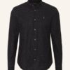 All Saints Hemd Petrel Slim Fit schwarz