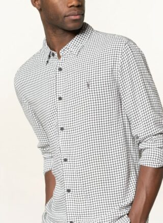 All Saints Hemd Tilden Slim Fit weiss