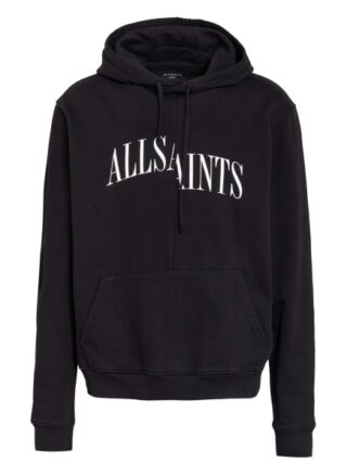 All Saints Hoodie Dropout schwarz