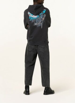 ALL SAINTS Gnasher Hoodie Herren, Schwarz