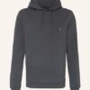 ALL SAINTS Raven Hoodie Herren, Grau