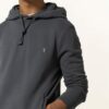 ALL SAINTS Raven Hoodie Herren, Grau