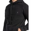 All Saints Hoodie Raven schwarz