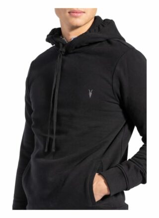 All Saints Hoodie Raven schwarz