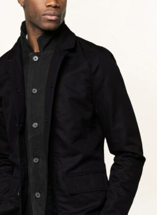 All Saints Jacke Dunn Mit Leinen schwarz