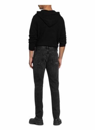ALL SAINTS Rex Slim Fit Jeans Herren, Schwarz