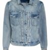 All Saints Jeansjacke Dunmore blau