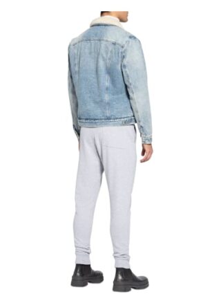 ALL SAINTS Ilkley Jeansjacke Herren, Blau