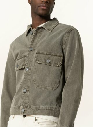 All Saints Jeansjacke Terrel grau
