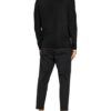 All Saints Jersey-Poloshirt schwarz