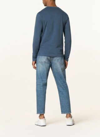 All Saints Longsleeve Brace Tonic blau
