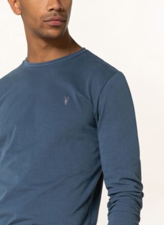 All Saints Longsleeve Brace Tonic blau