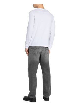 ALL SAINTS Brace Longsleeve Herren, Weiß