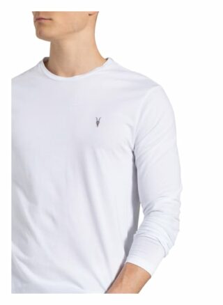 ALL SAINTS Brace Longsleeve Herren, Weiß