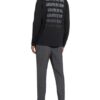 All Saints Longsleeve Fadeout Stamp schwarz