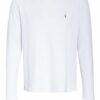 ALL SAINTS Muse Longsleeve Herren, Weiß