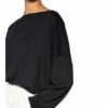All Saints Longsleeve Rita schwarz