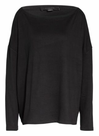 All Saints Longsleeve Rita schwarz