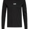 All Saints Longsleeve State schwarz