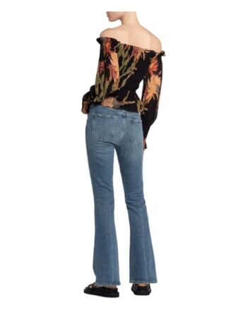 All Saints Off-Shoulder-Top Lara Nolina schwarz