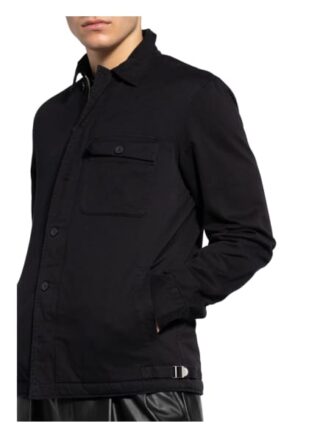 All Saints Overjacket Deck schwarz