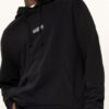 All Saints Oversized-Hoodie Opposition schwarz