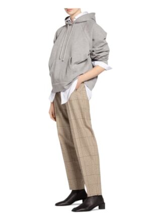 All Saints Oversized-Hoodie Talon grau