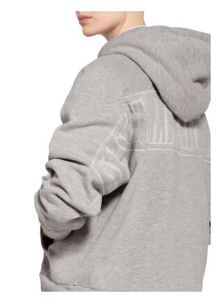 All Saints Oversized-Hoodie Talon grau