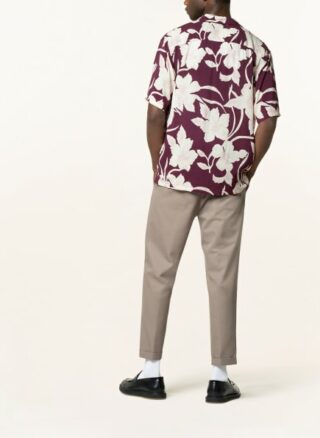 All Saints Resorthemd Jardin Comfort Fit rot