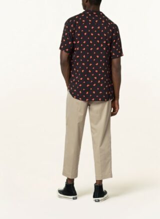 All Saints Resorthemd Romanza Slim Fit schwarz