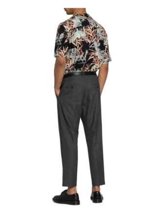 All Saints Resorthemd Siber Relaxed Fit schwarz