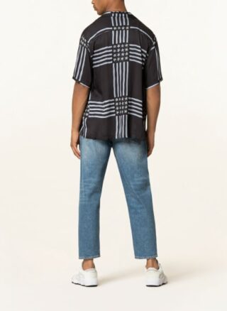 All Saints Resorthemd Union Relaxed Fit schwarz